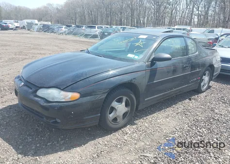 2001 Chevrolet Monte Carlo Ss z USA, uszkodzony, nr VIN 2G1WX15K019163799